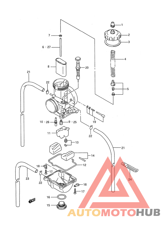 Carburetor assy