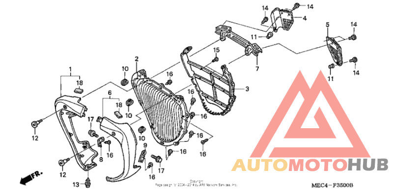 Radiator grille