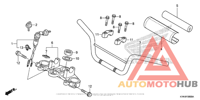 Handlebar + Top Bridge