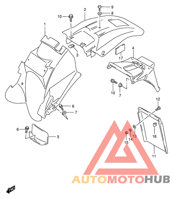 Заднее крыло