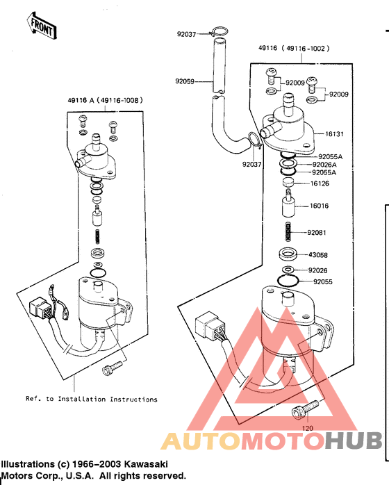 Fuel solenoid valve
