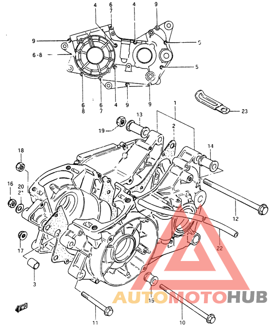 Картер двигателя