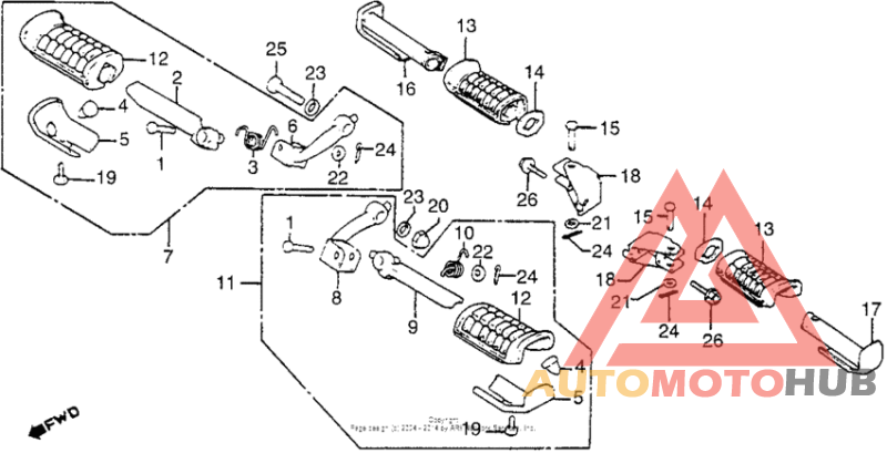 Footpegs
