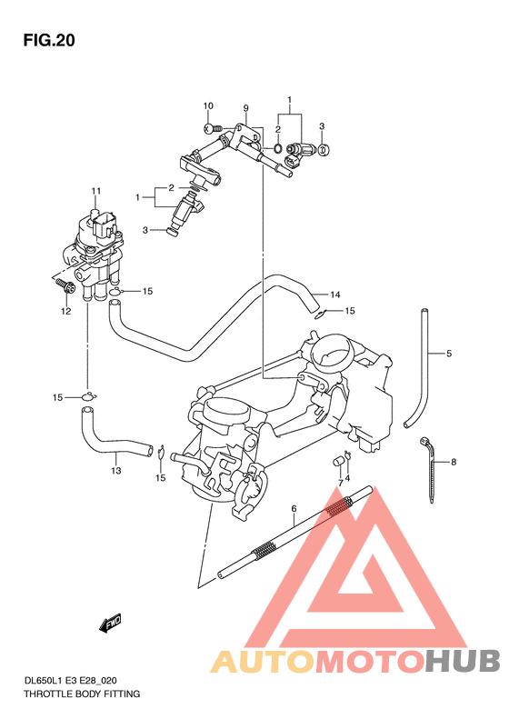 Throttle body fitting