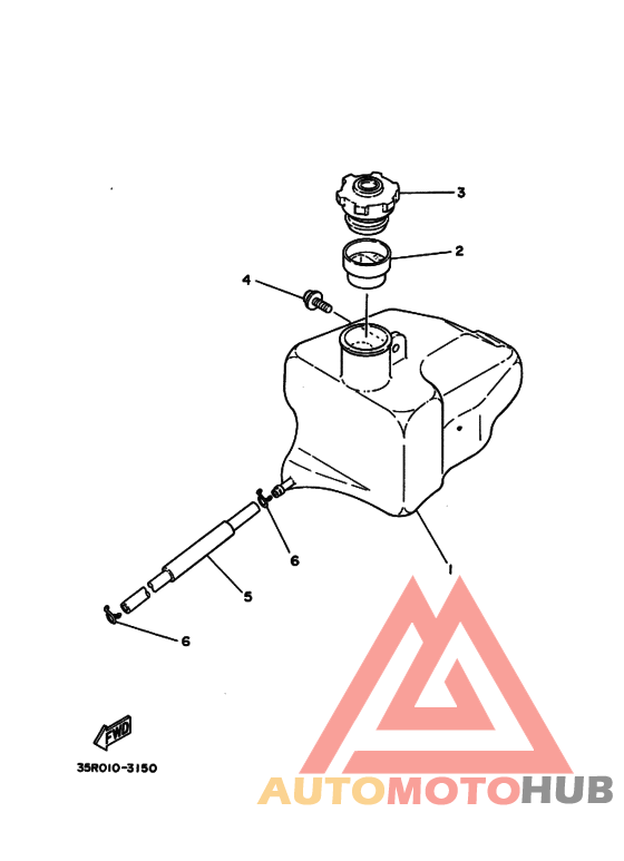 Oil tank assy