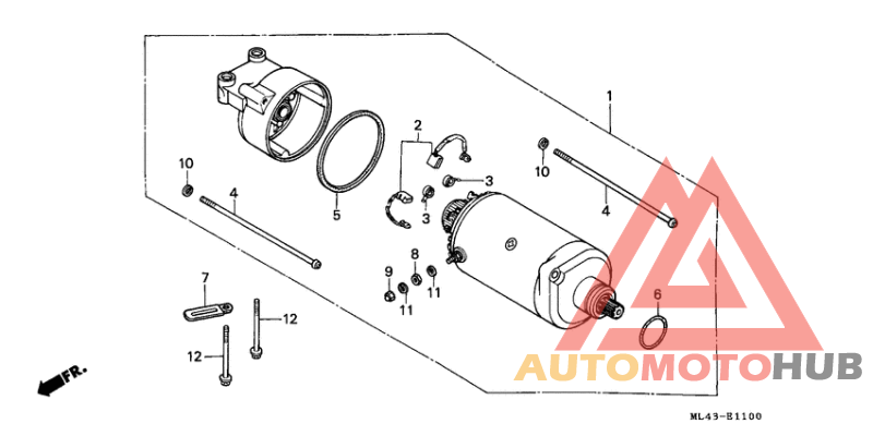 Стартерный мотор