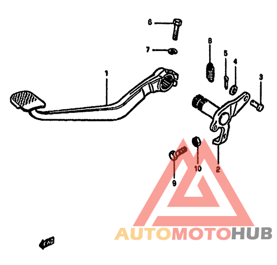 Передний суппорт
