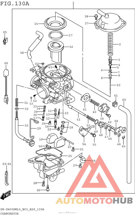 Carburetor (Dr-Z400Sml5 E03)