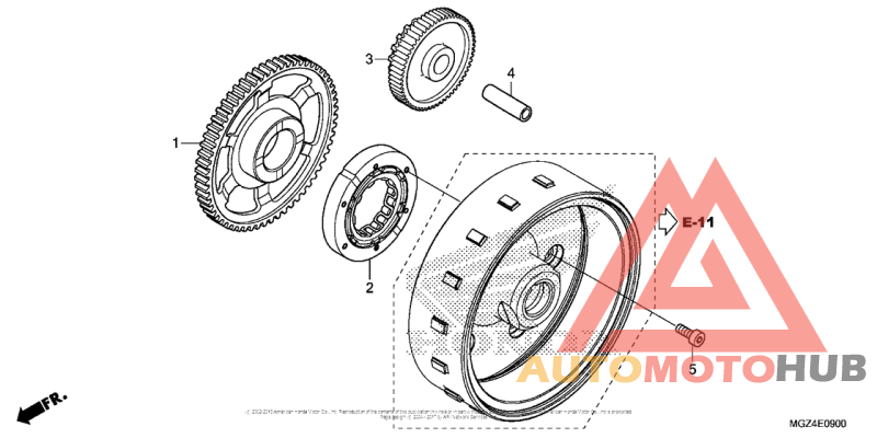 Муфта стартера