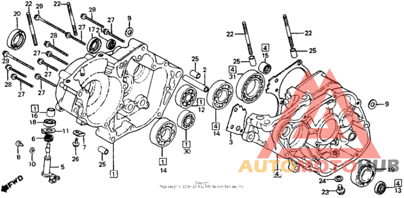 Crankcase 81-82