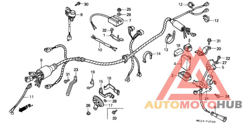 Harness wire