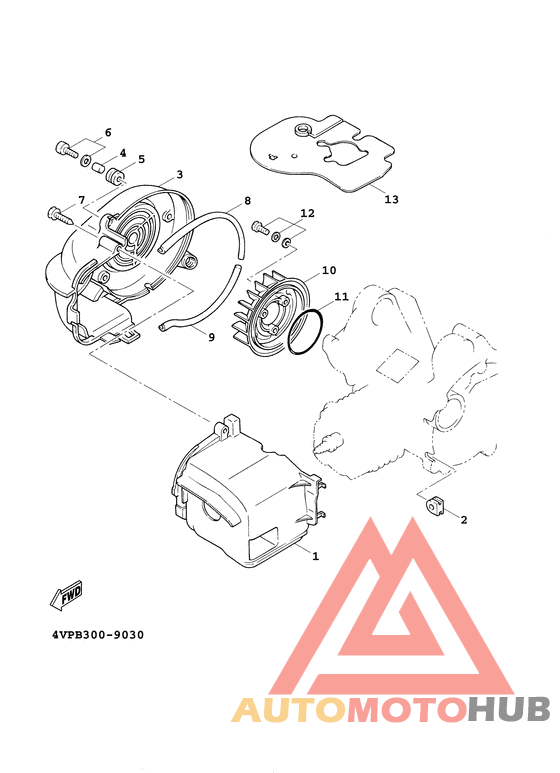 Air shroud. fan