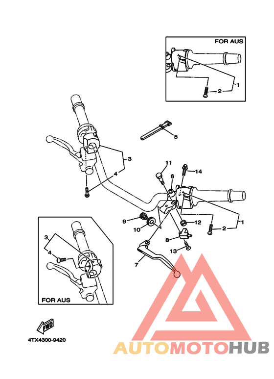 Interruptor  manillar&palanc