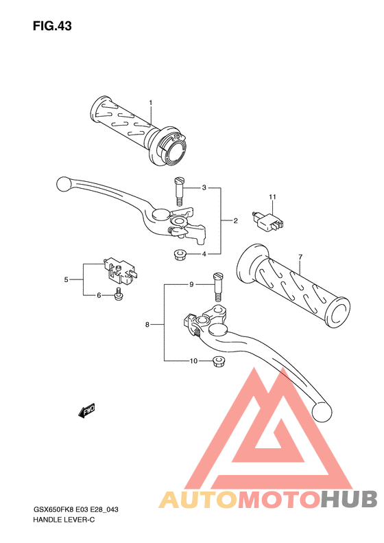 Рулевой рычаг