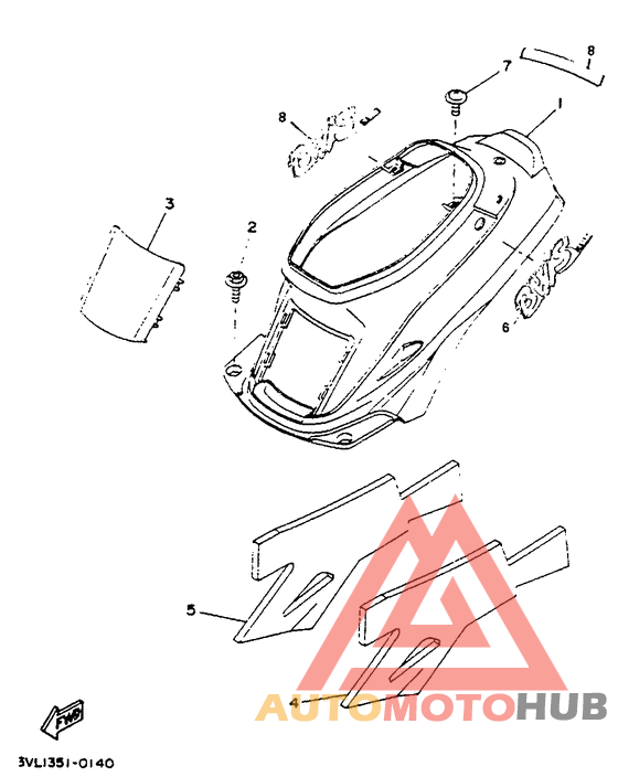 Side cover / oil tank