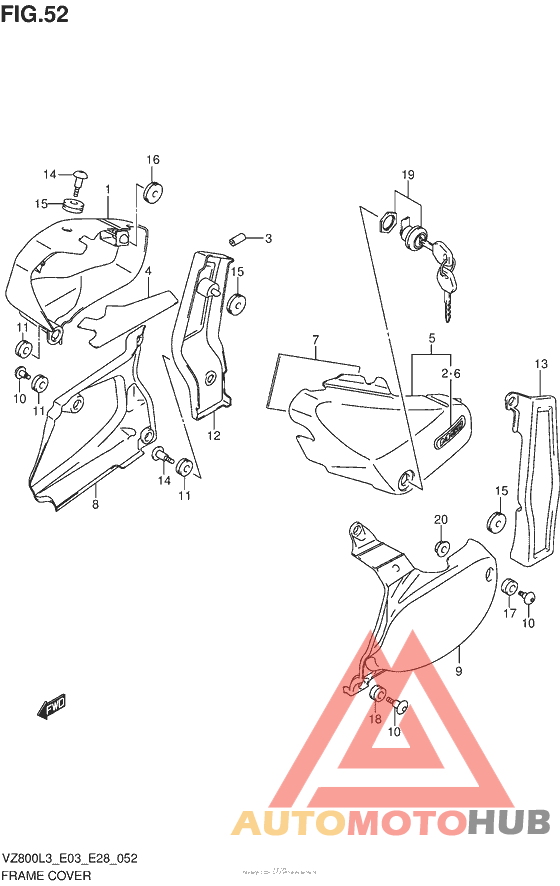 Обтекатель рамы