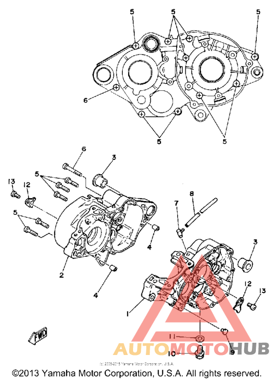 Картер двигателя