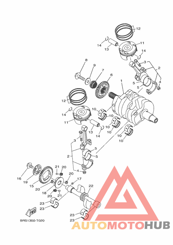 Crankshaft & piston