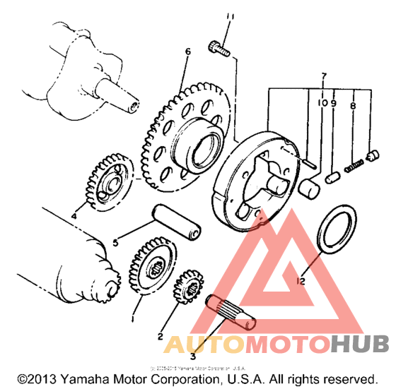 Муфта стартера