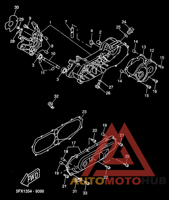 Картер двигателя