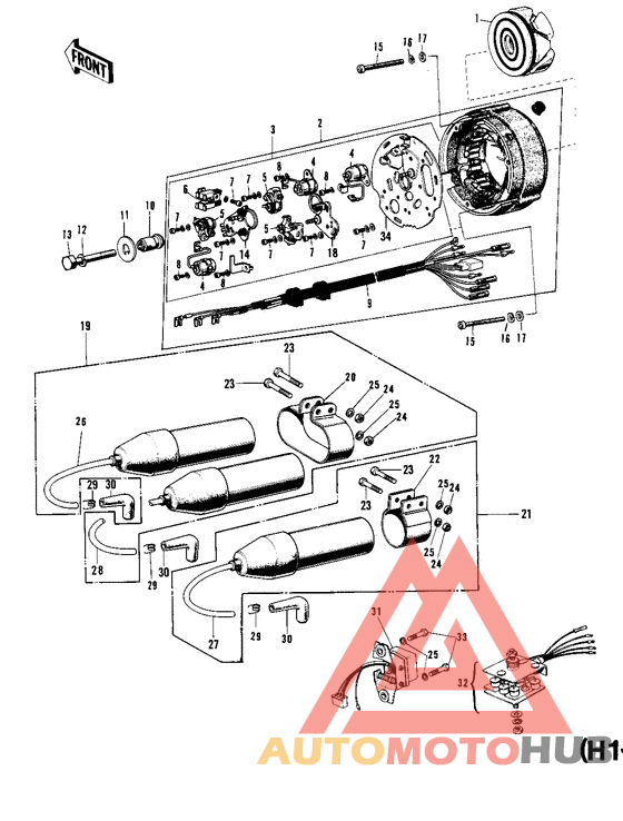 Ignition/generator/regulator