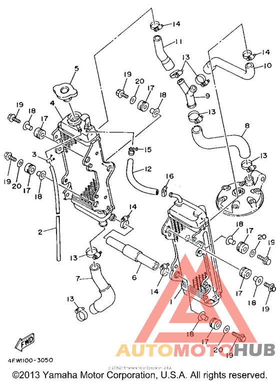 Radiator - hose