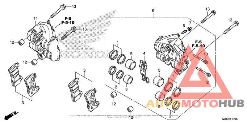 Передний суппорт