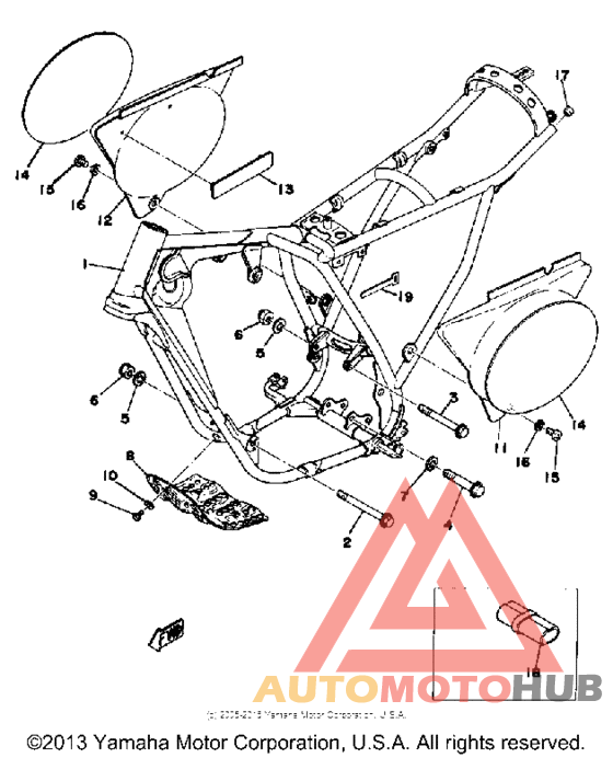 Frame side cover