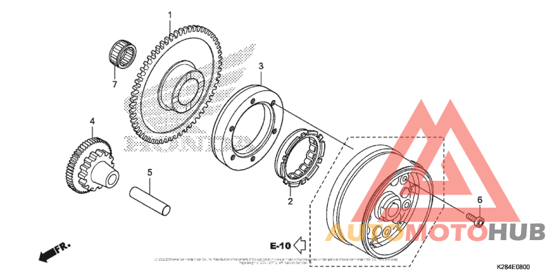 Муфта стартера