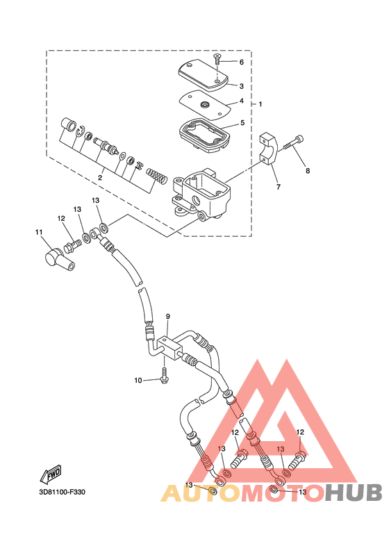 Главный тормозной цилиндр