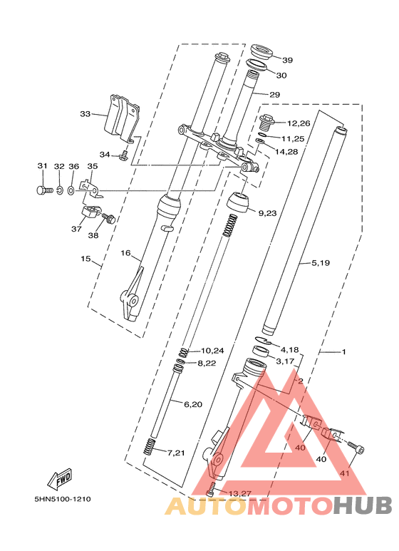 Передняя вилка