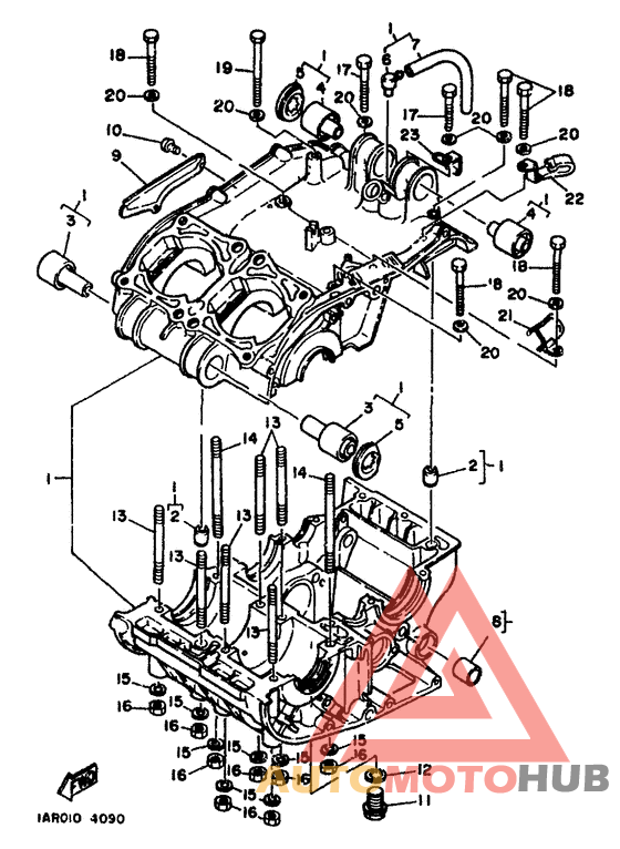 Картер двигателя