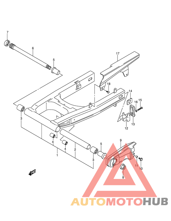 Маятник задний