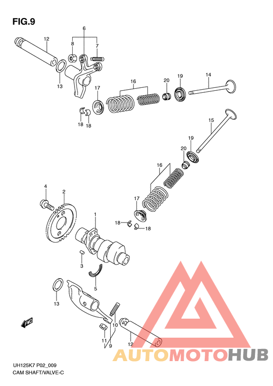 Распред вал/клапана
