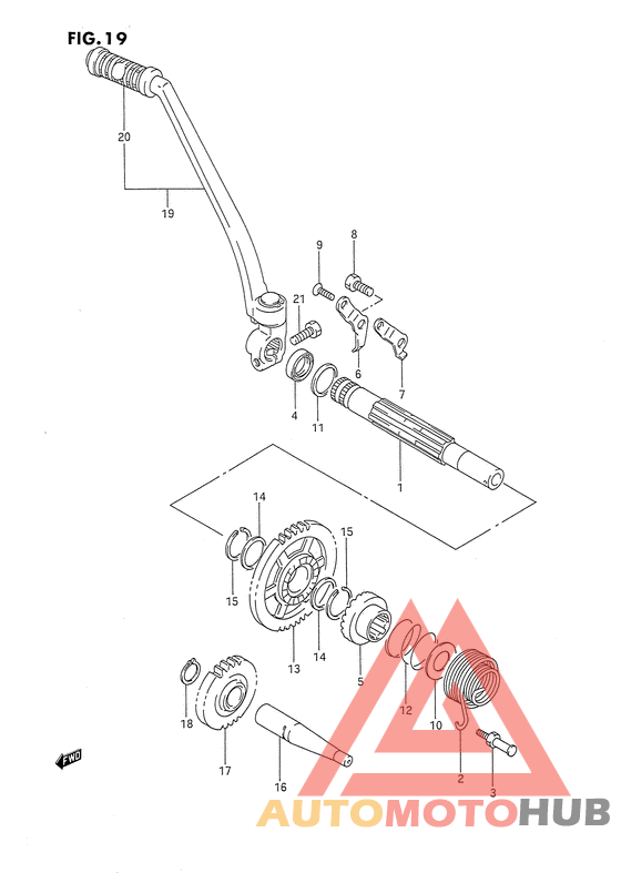 Ножной стартер