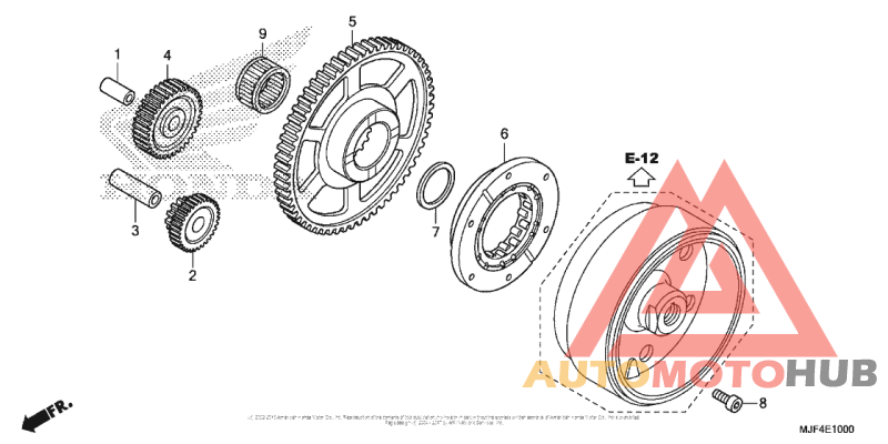 Муфта стартера