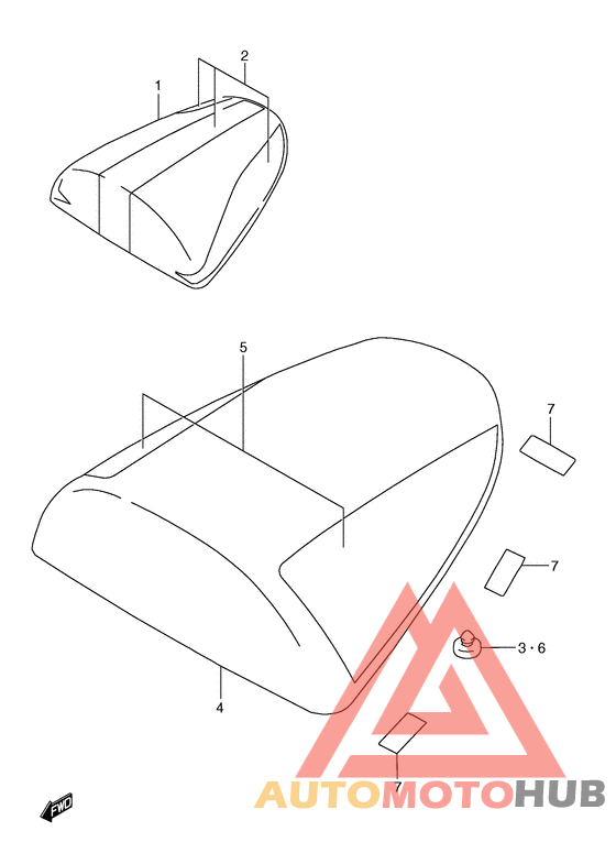 Seat tail box