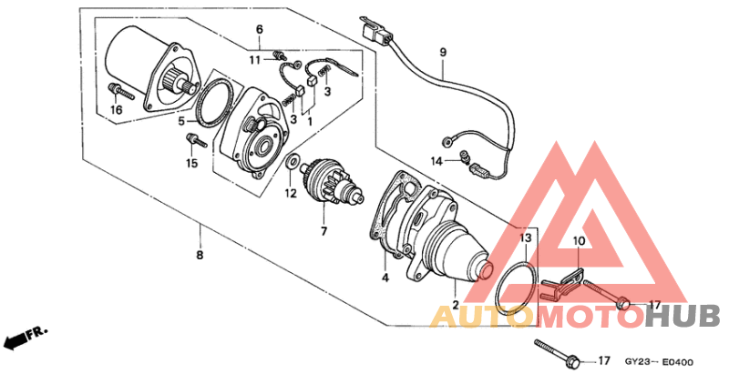 Стартерный мотор