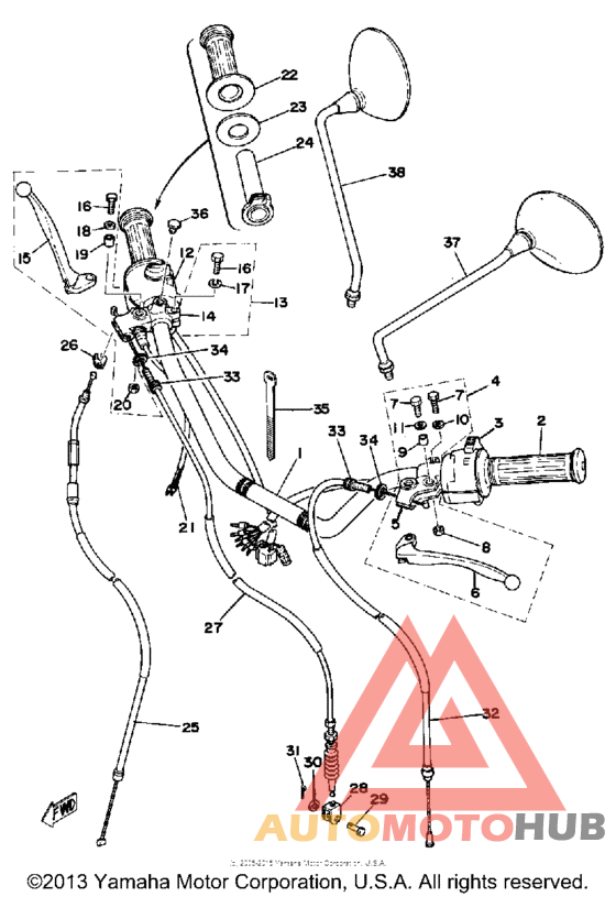 Handle-wire