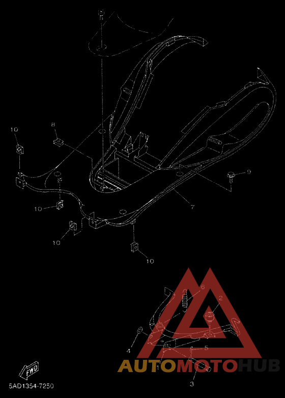 Support & repose pied