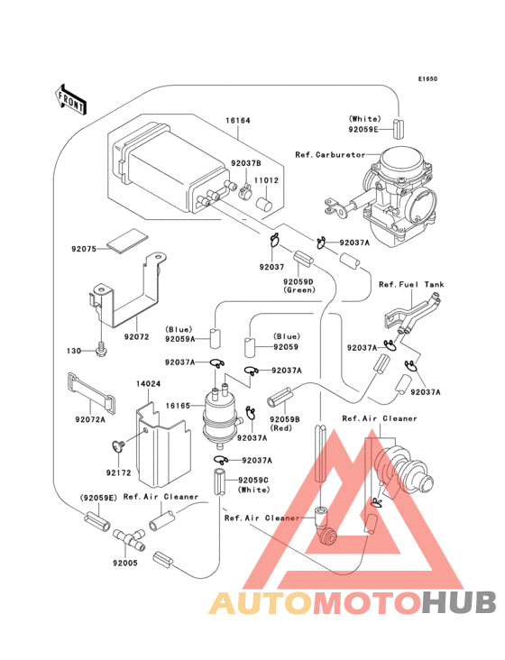 Fuel evaporative system(d6f/d7f)(ca)
