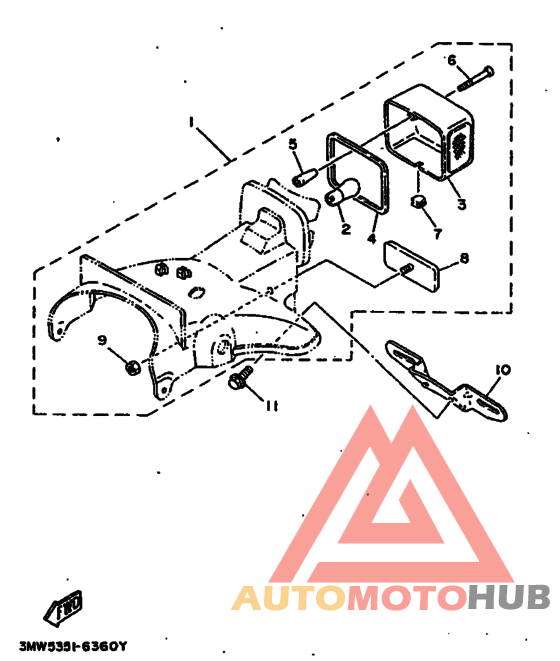 Taillight unit ass`y