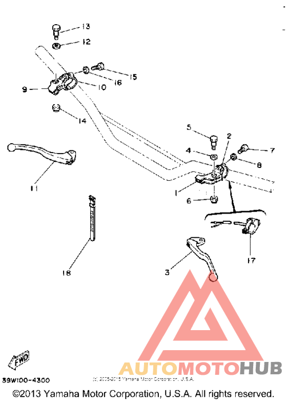 Handle switch - lever