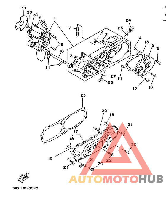 Картер двигателя