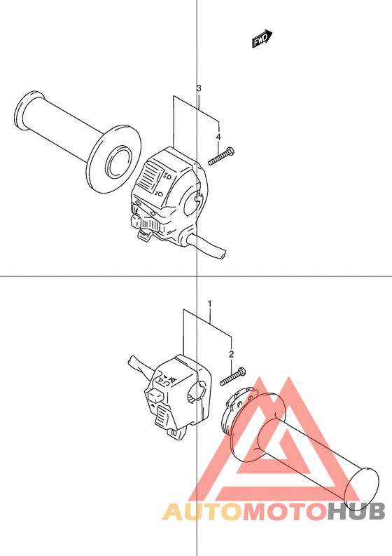 Рулевой переключатель