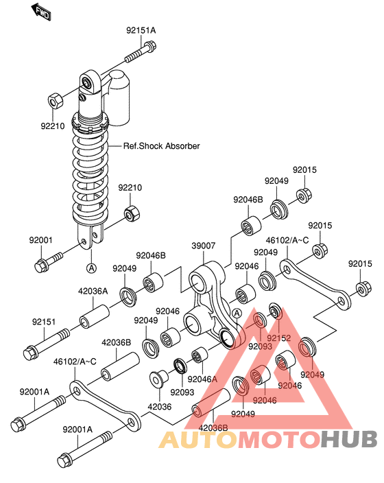 Suspension ignition coil