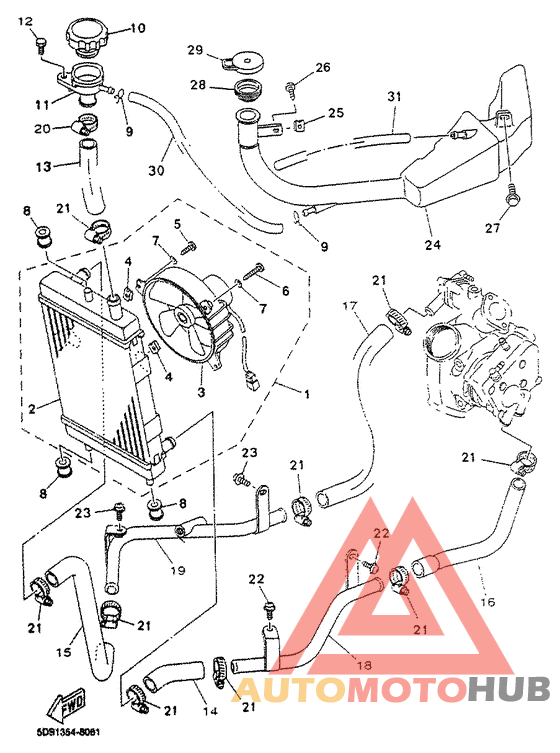 Radiator. hose
