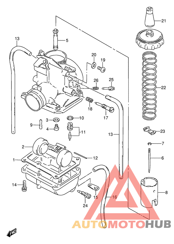 Carburetor assy