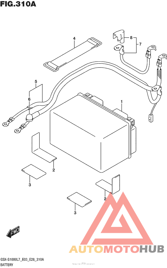 Battery (Gsx-S1000L7 E33)
