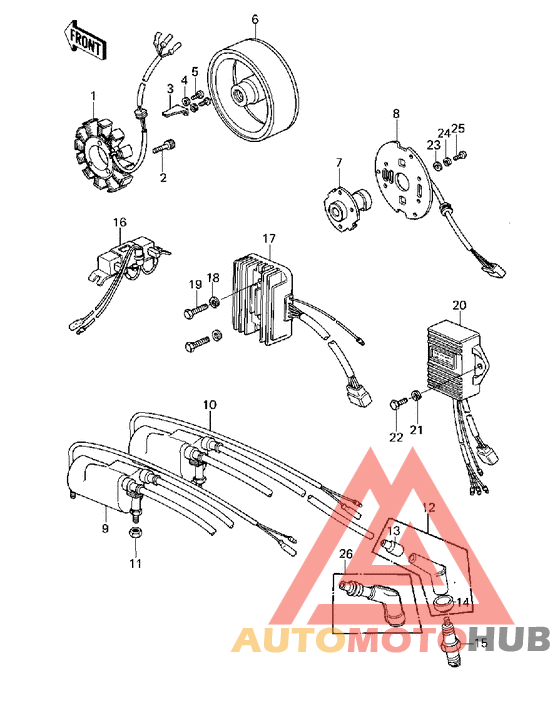 Ignition/generator/regulator